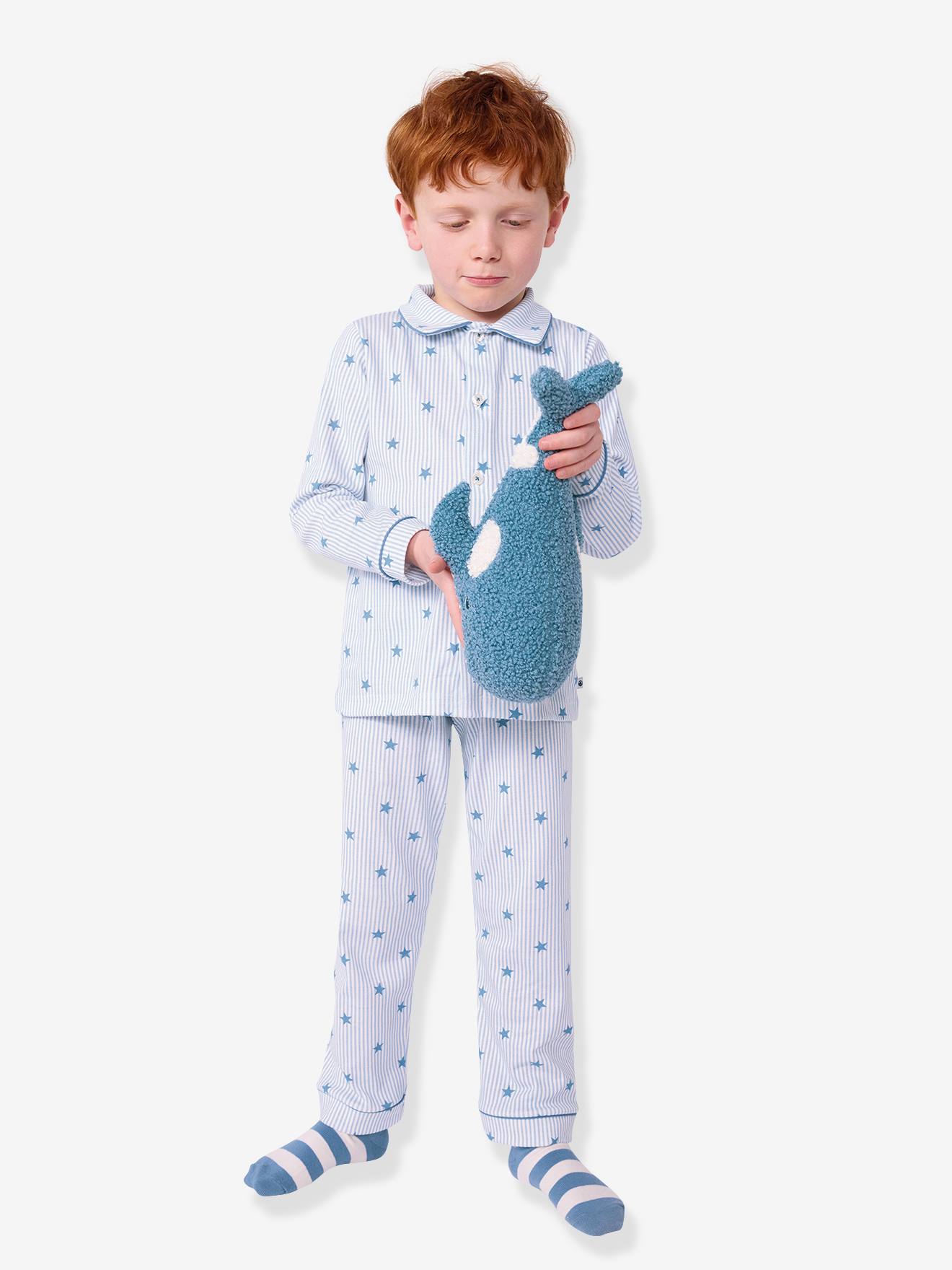 Pyjama PETIT BATEAU met sterren lichtblauw