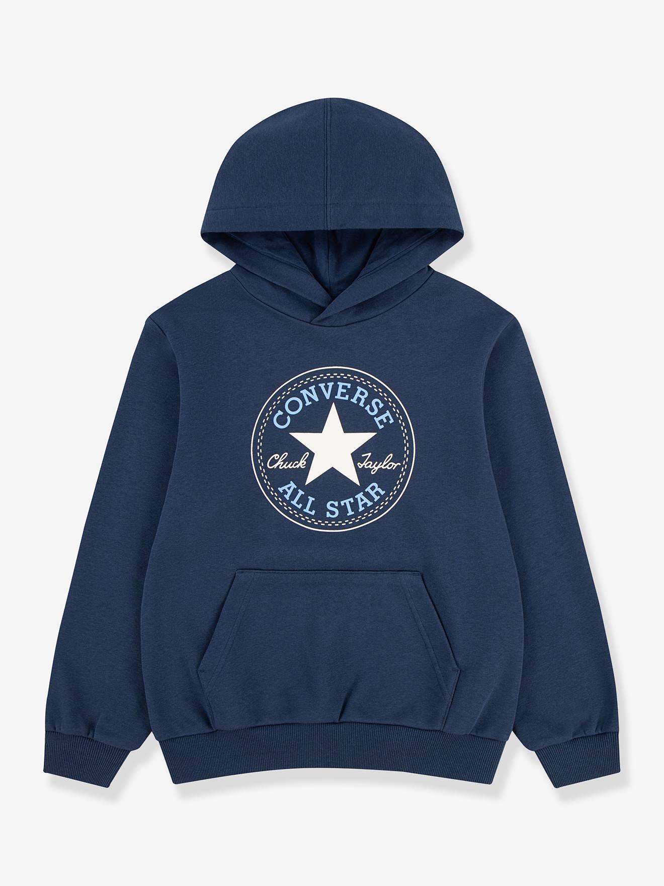 CONVERSE hoodie marineblauw