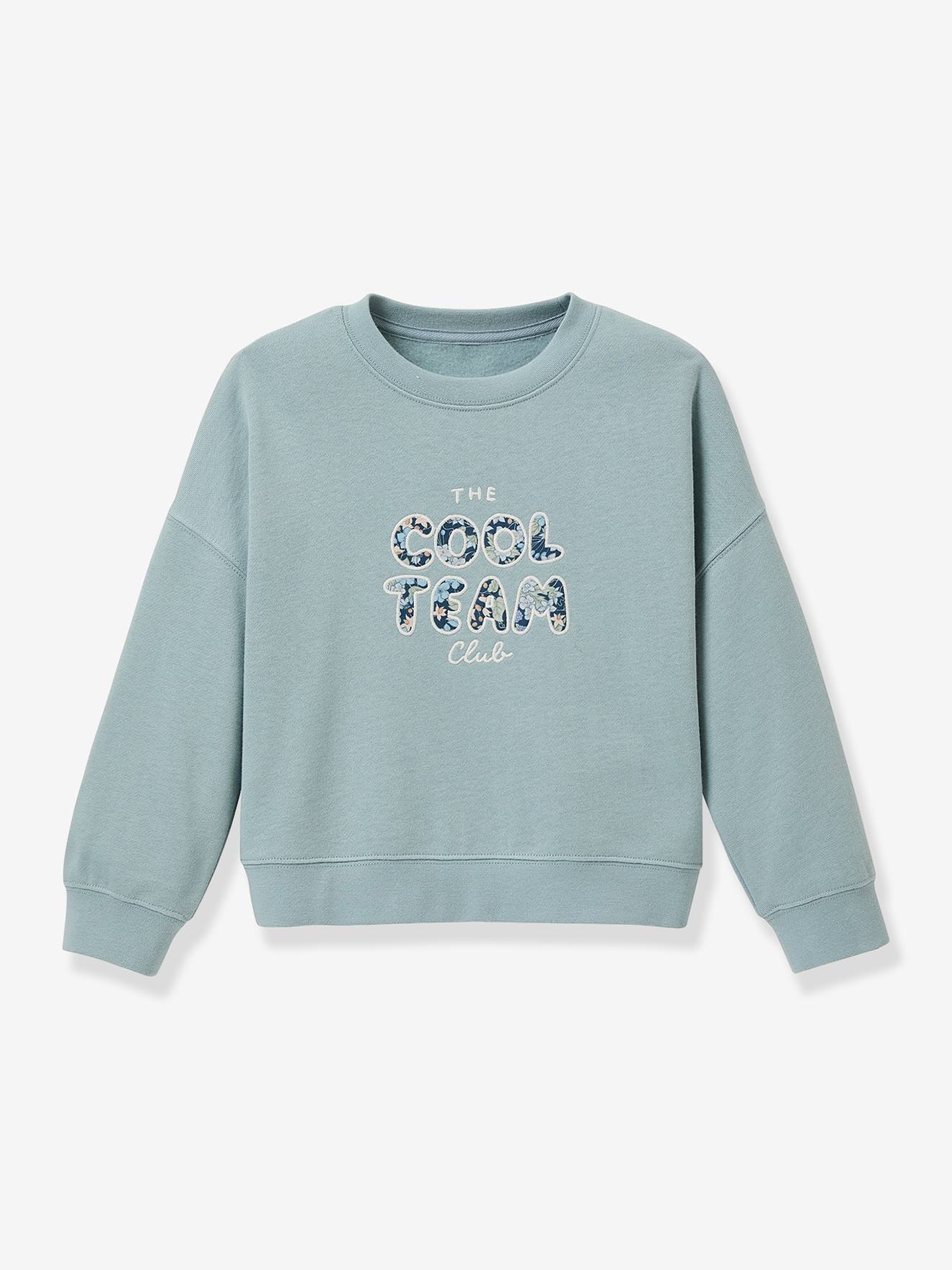 Sweater Cool Team CYRILLUS grijsblauw
