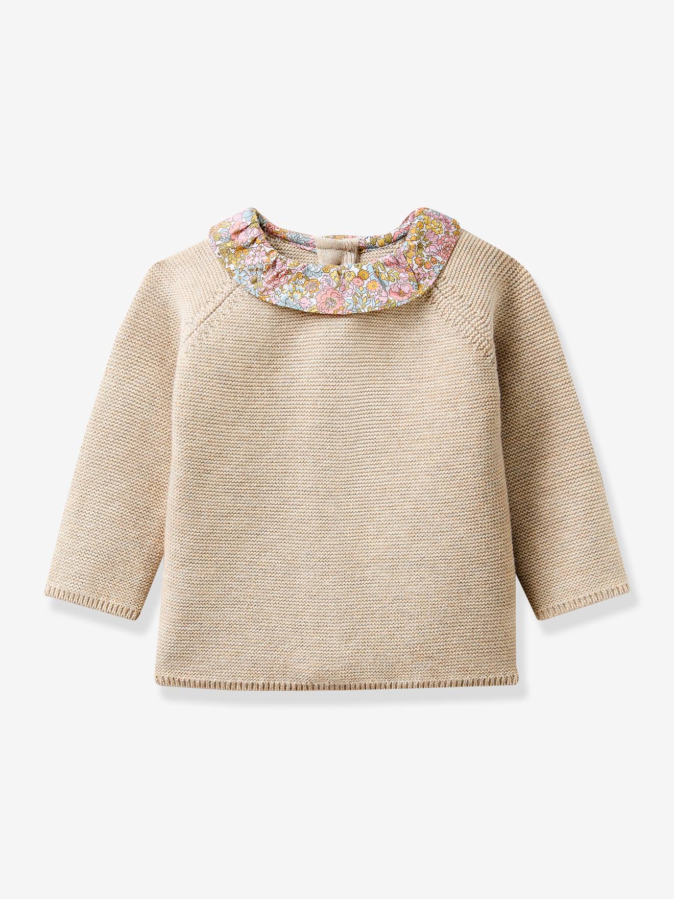 Set met Liberty-kraag CYRILLUS rozen