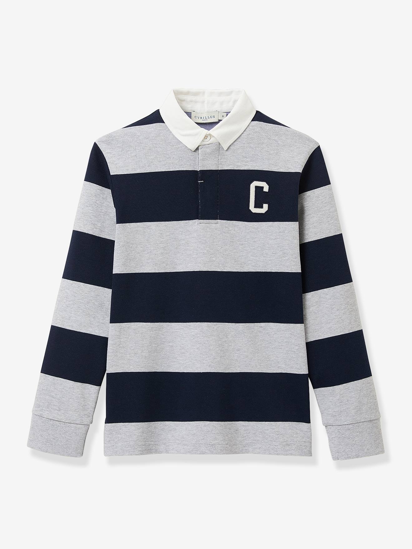 Rugbypolo CYRILLUS grijs