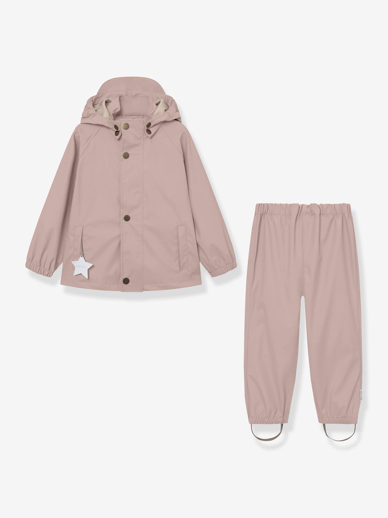 Unisex babykleding oudroze