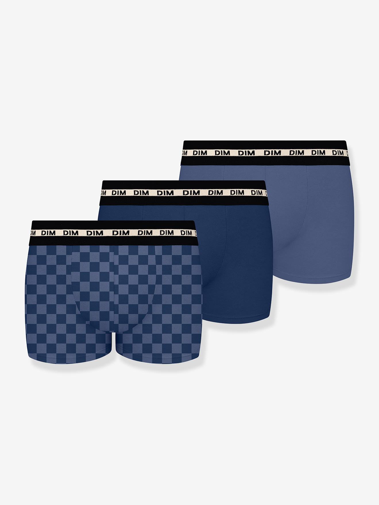 Set van 3 DIM boxers blauw