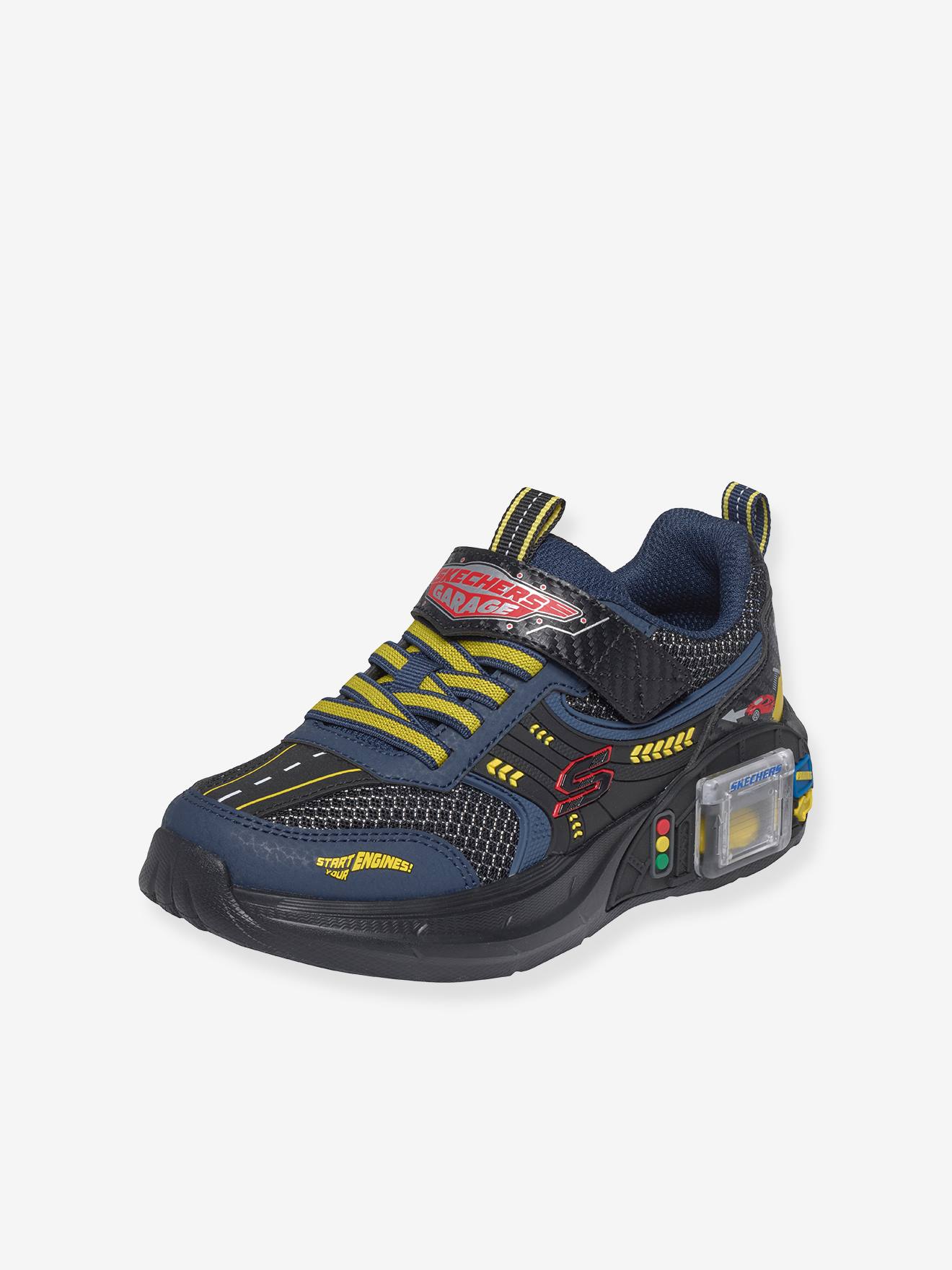Sneakers 402150L Garage SKECHERS zwart