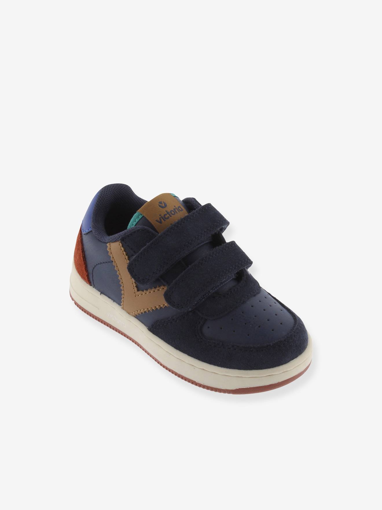 Tiempo sneakers met klittenband VICTORIA marineblauw