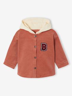 Baby-Baby overhemdjas met capuchon