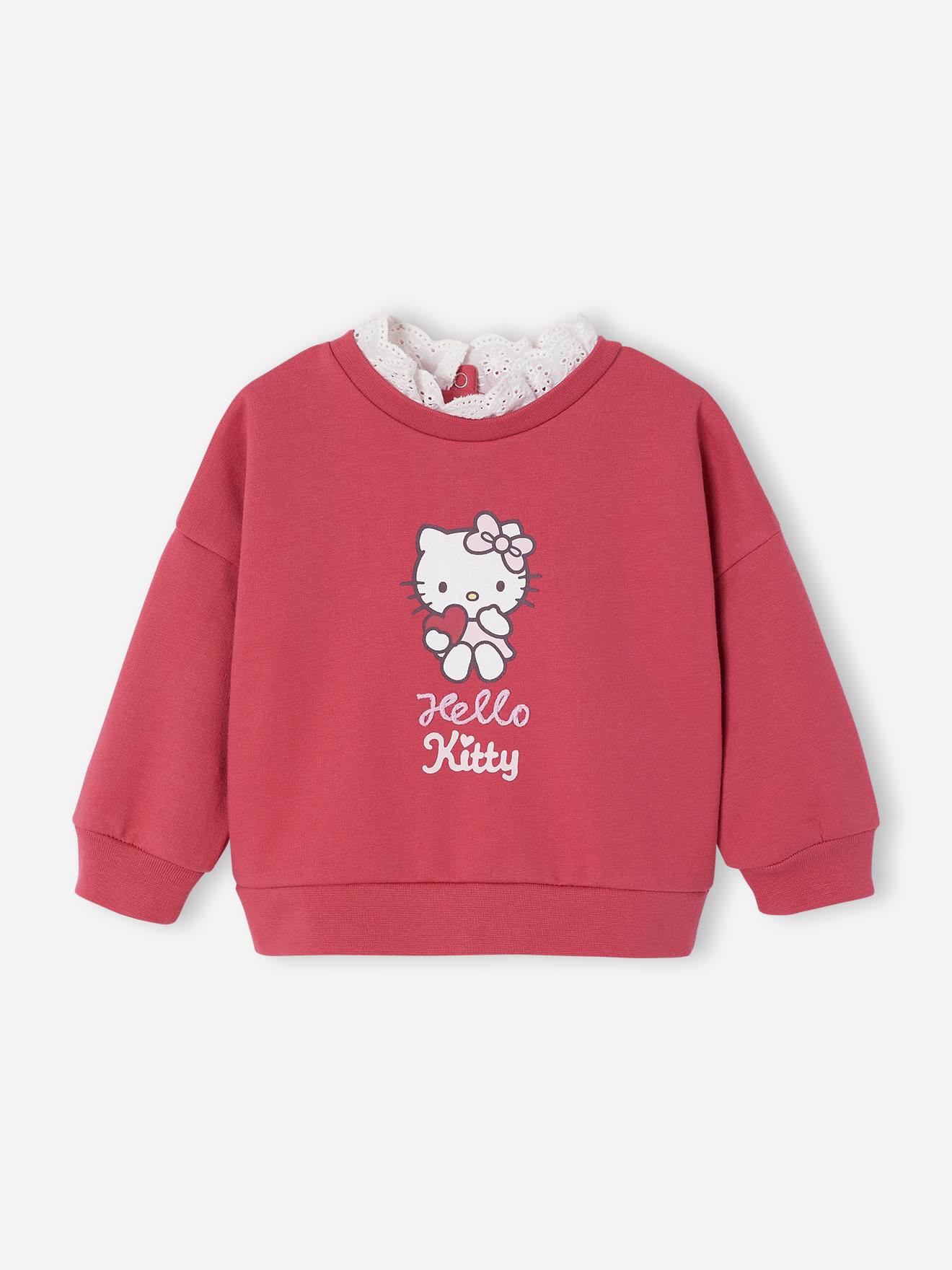 HELLO KITTY sweater babymeisje framboos