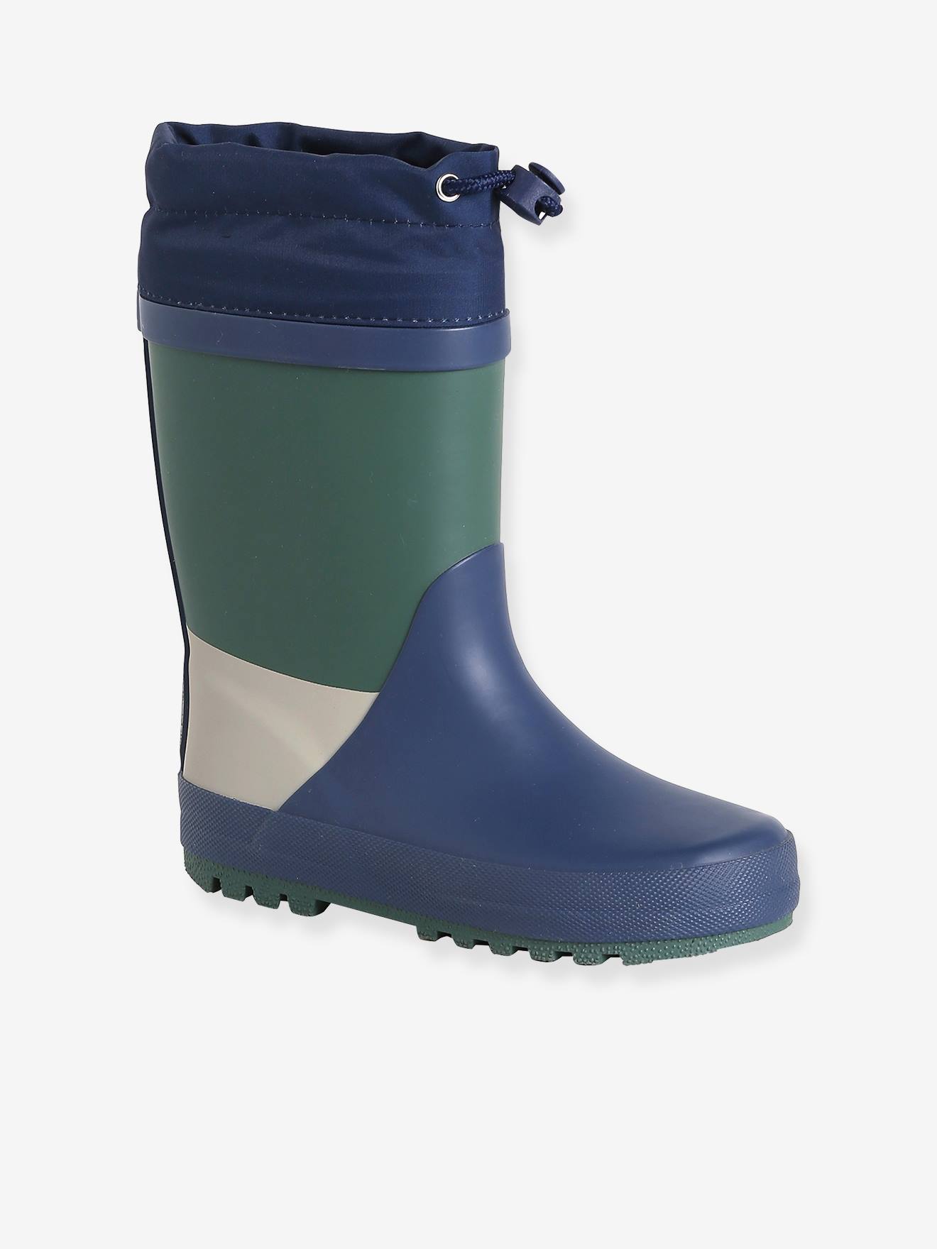 Regenlaarzen voor jongens marineblauw