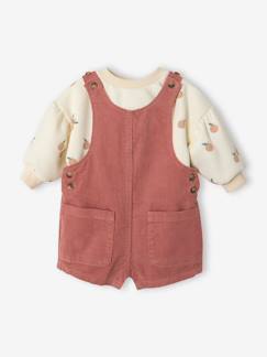 Baby-Babyset-Babykledingset sweatshirt en tuinbroek