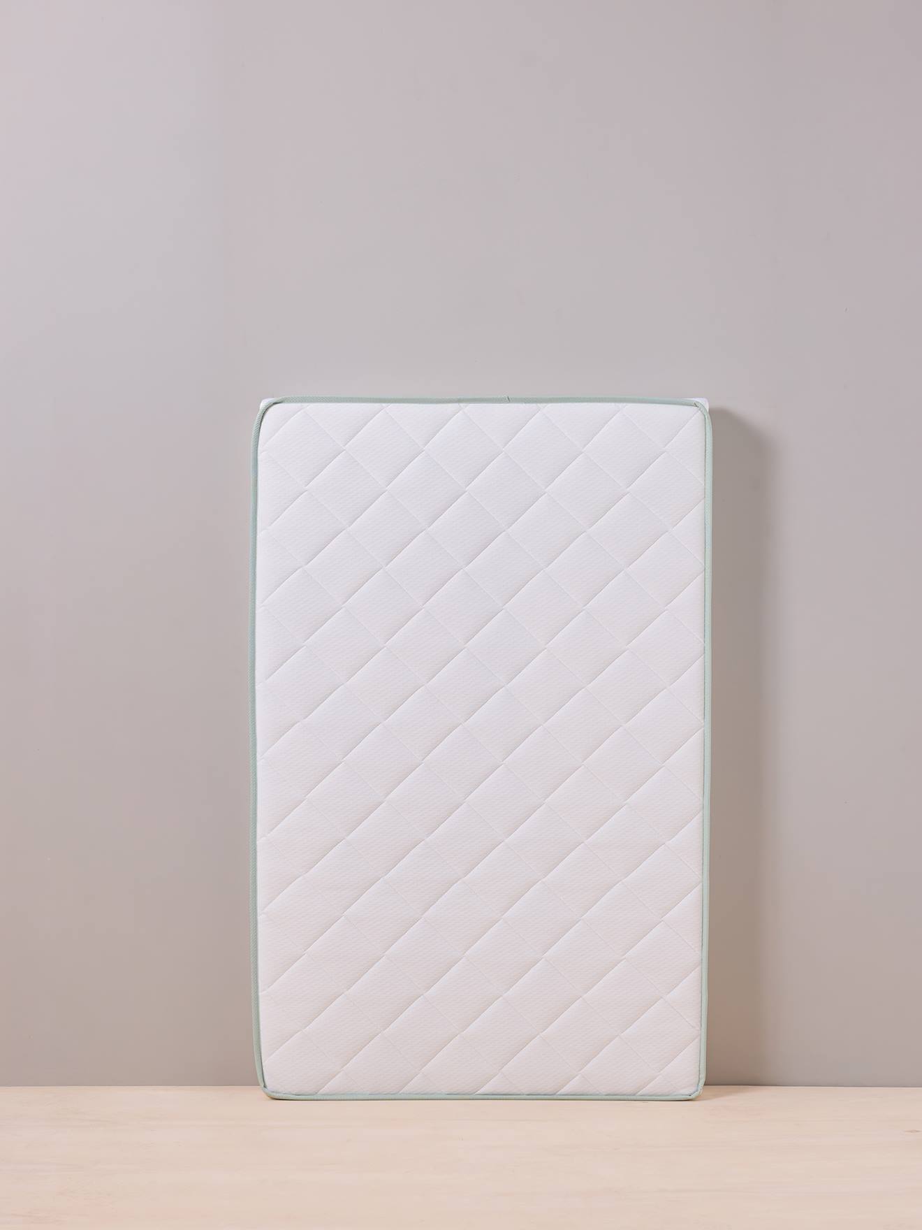 Anti-mijtschuimmatras met BI-OME-behandeling voor evolutief kinderbed 90x140/170/190 cm wit afbeelding 1
