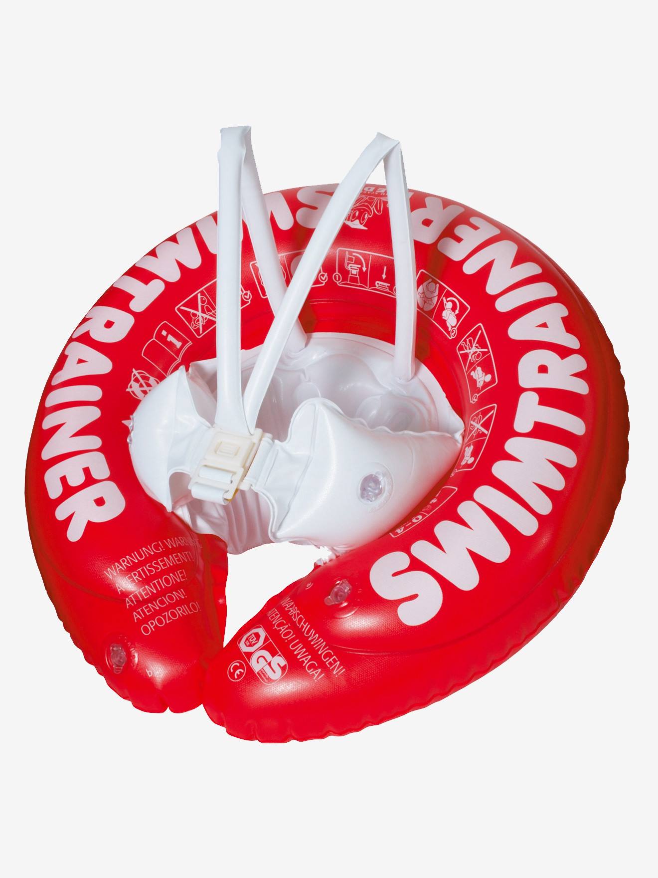 Swimtrainer FRED SWIM ACADEMY Zwemvestje met opblaasband rood
