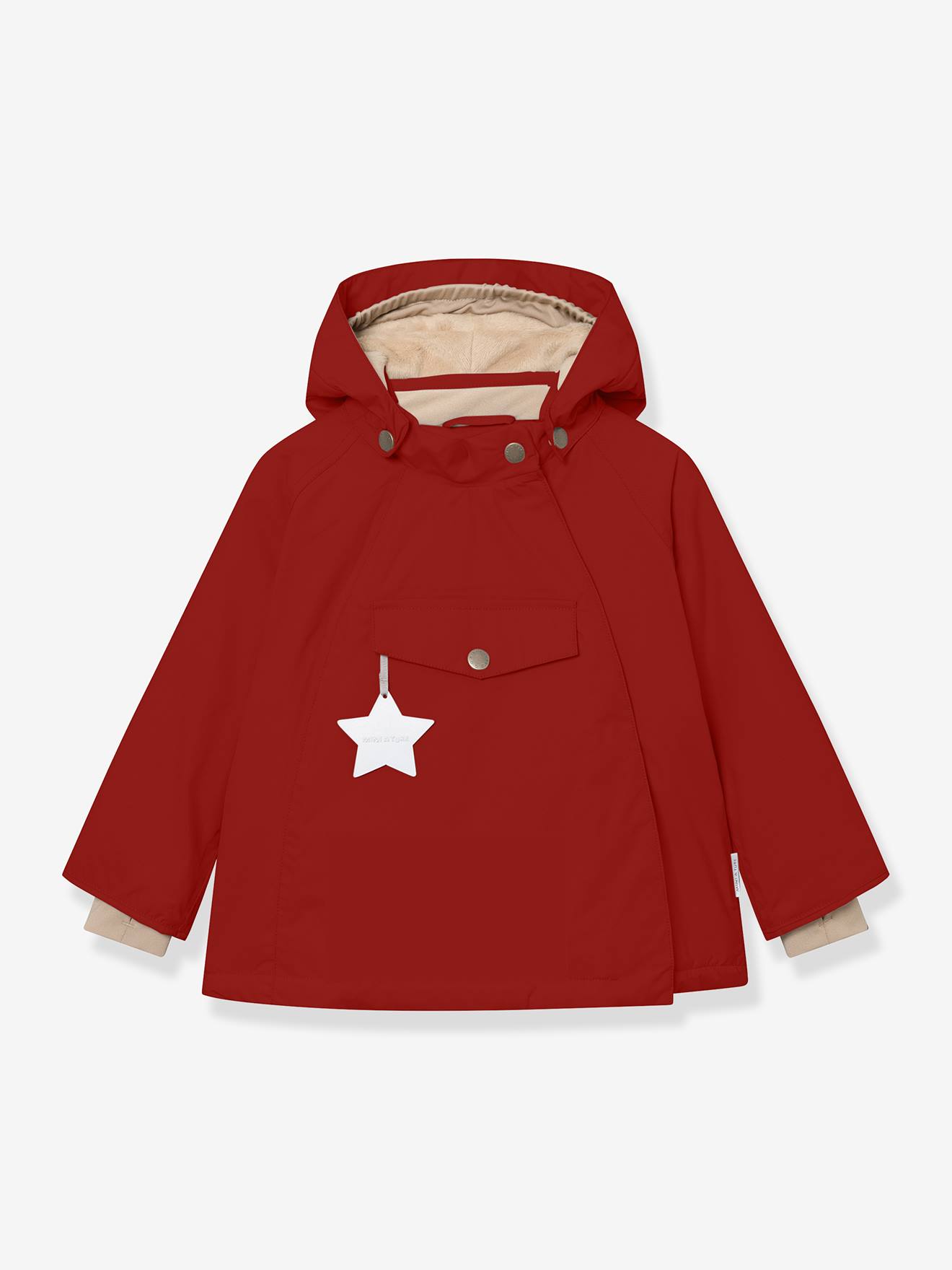 Unisex babykleding rood