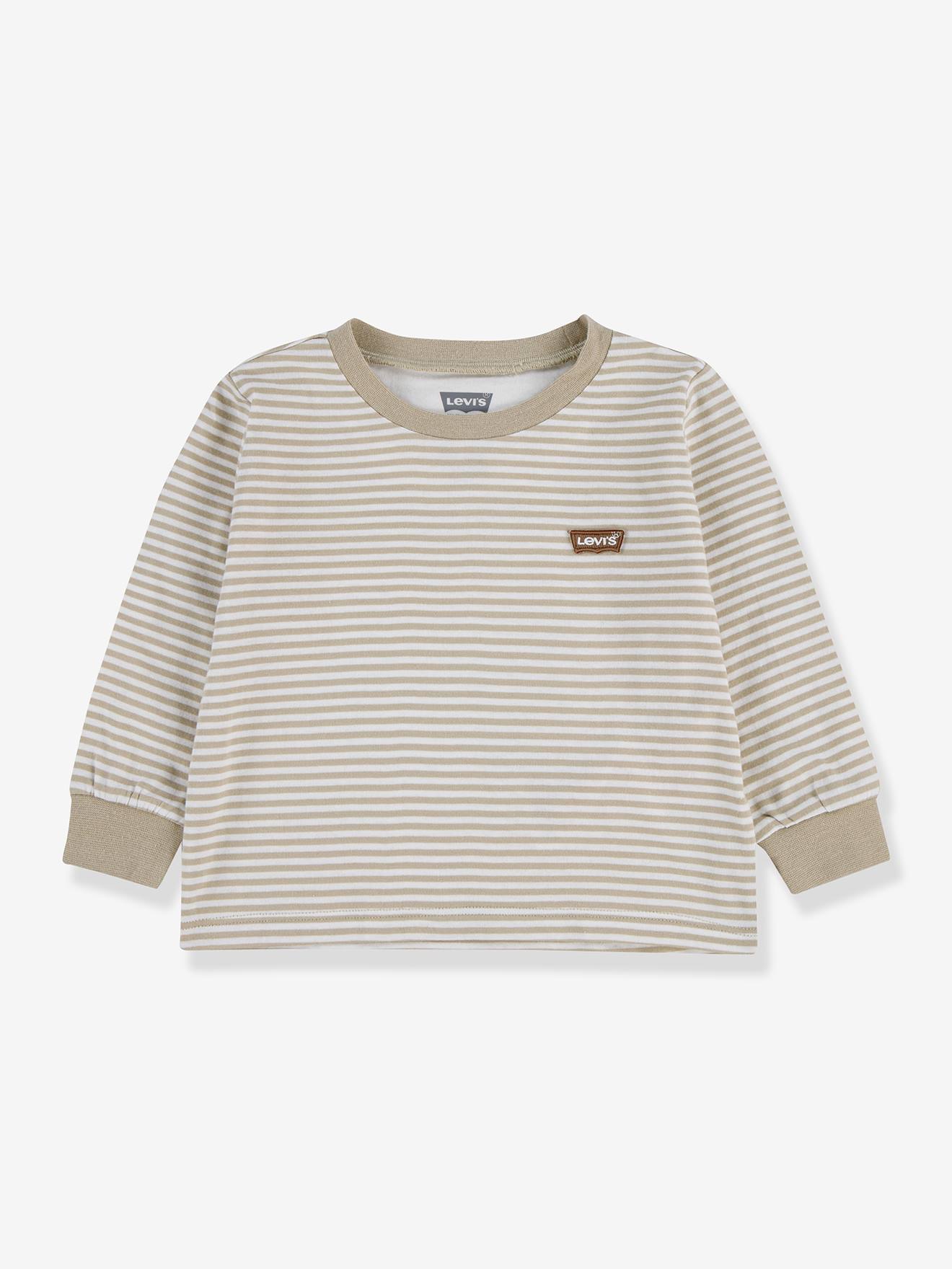 Gestreept LEVI'S T-shirt beige