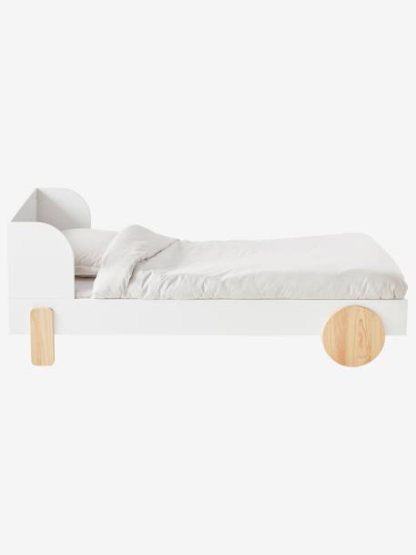 Meegroeibed LINE BOHEME Wit/hout - vertbaudet enfant 