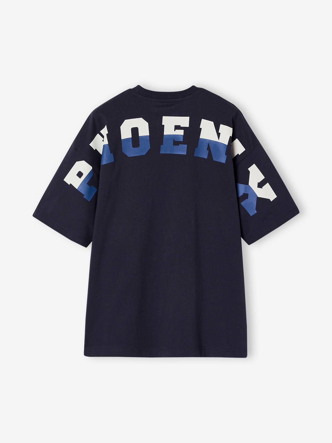 Oversized T-shirt Phoenix JONEN leigrijs