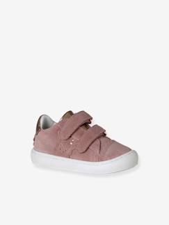 Schoenen-Baby schoenen 17-26-Baskets met klittenband van leer baby