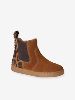 Schoenen-Meisje shoenen 23-38-Boots, laarsjes- Leren meisjeslaarzen