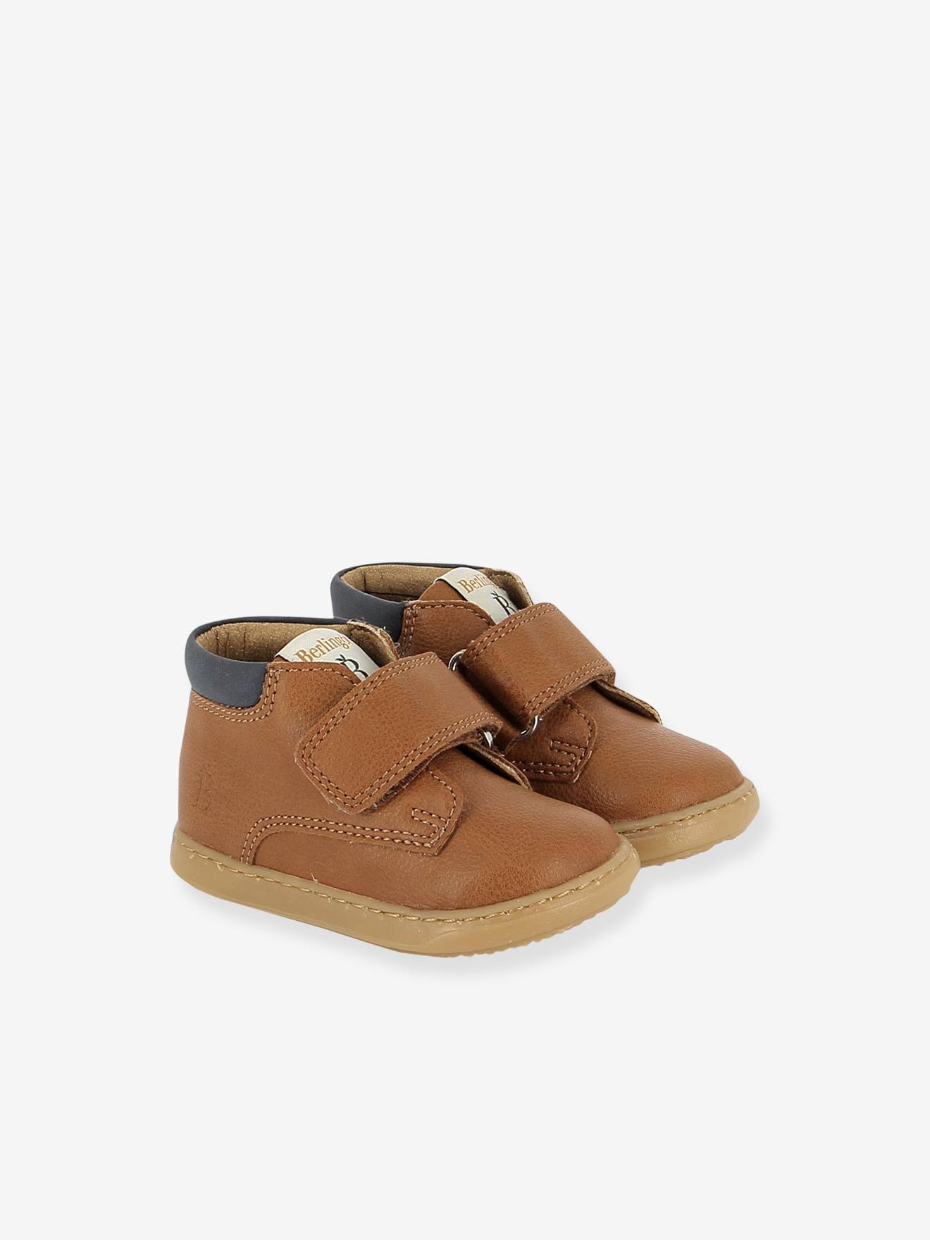 Bledy BERLINGOT babyschoentjes kameel