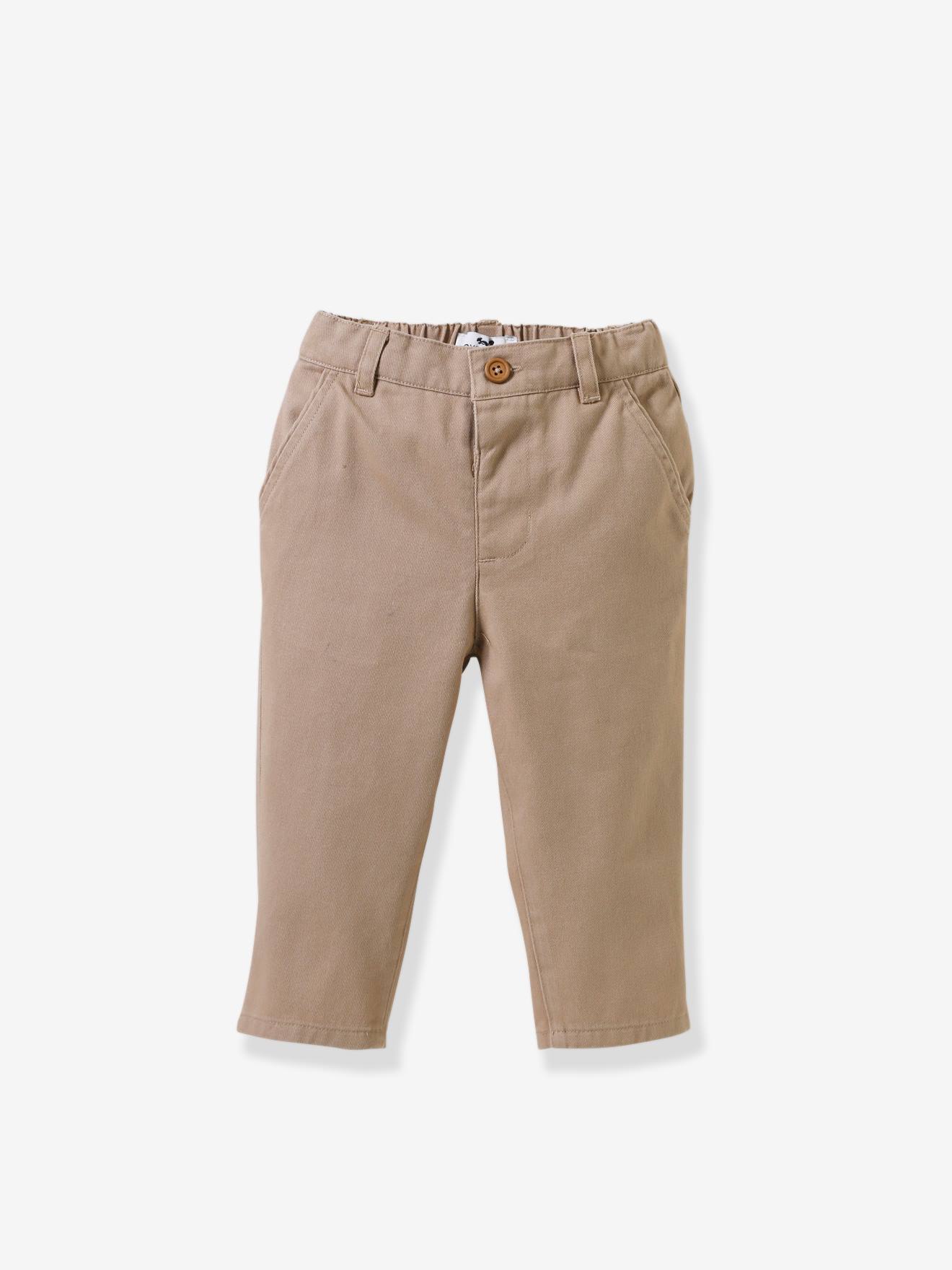 Twill broek CYRILLUS bruin