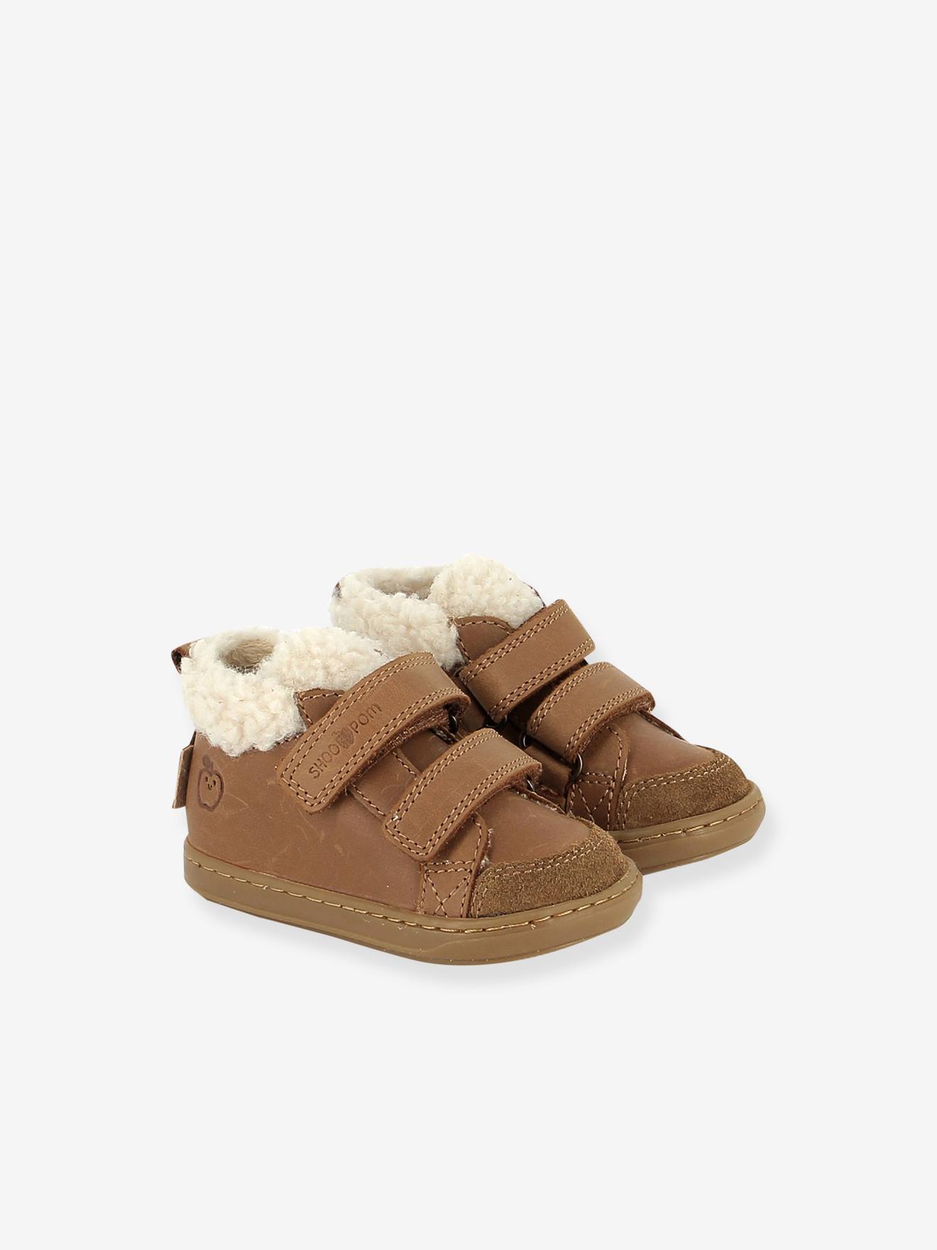 Hoge sneakers Bouba Scratch SHOO POM kameel
