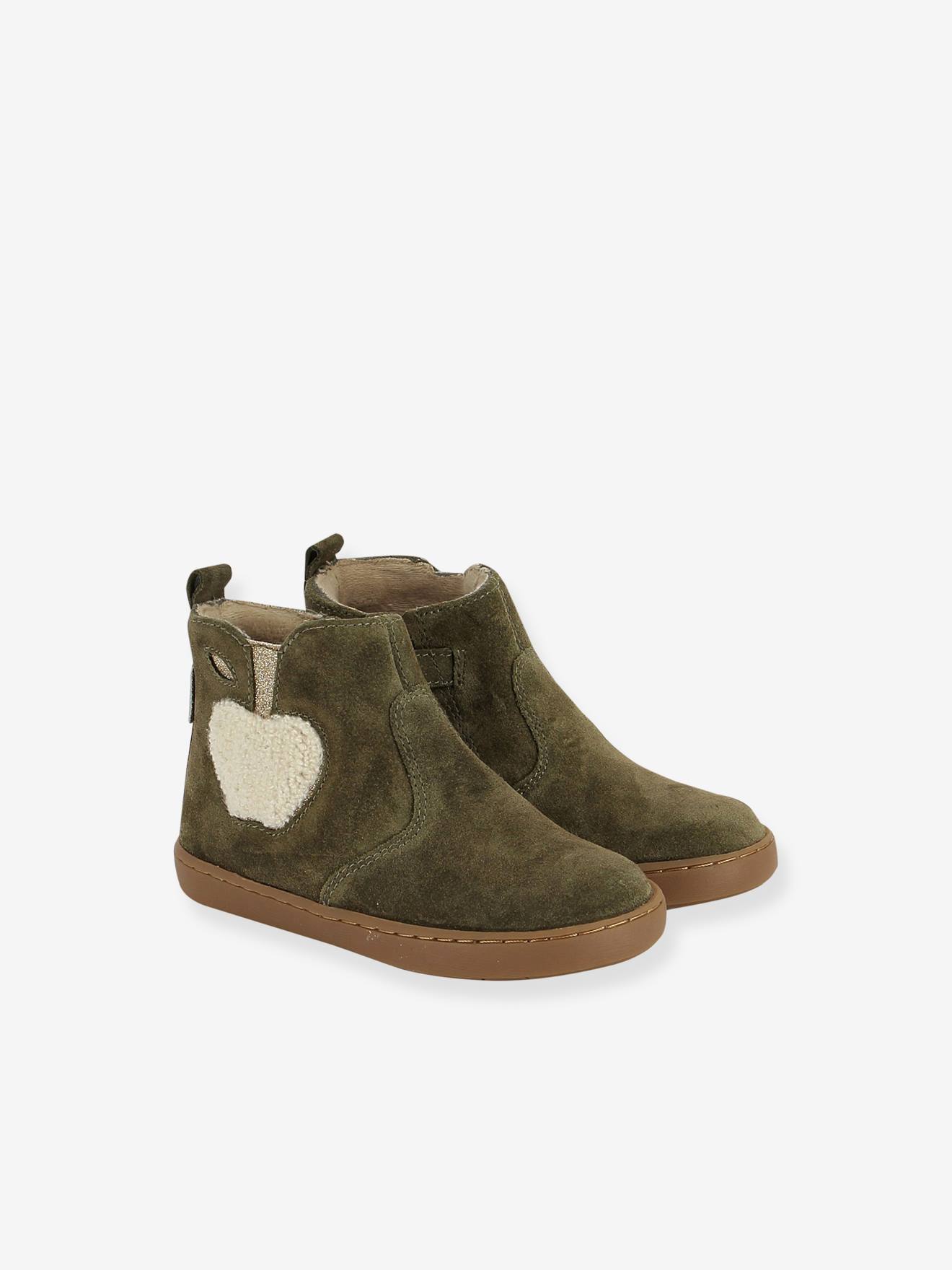 SHOO POM boots Play Apple Fur kaki