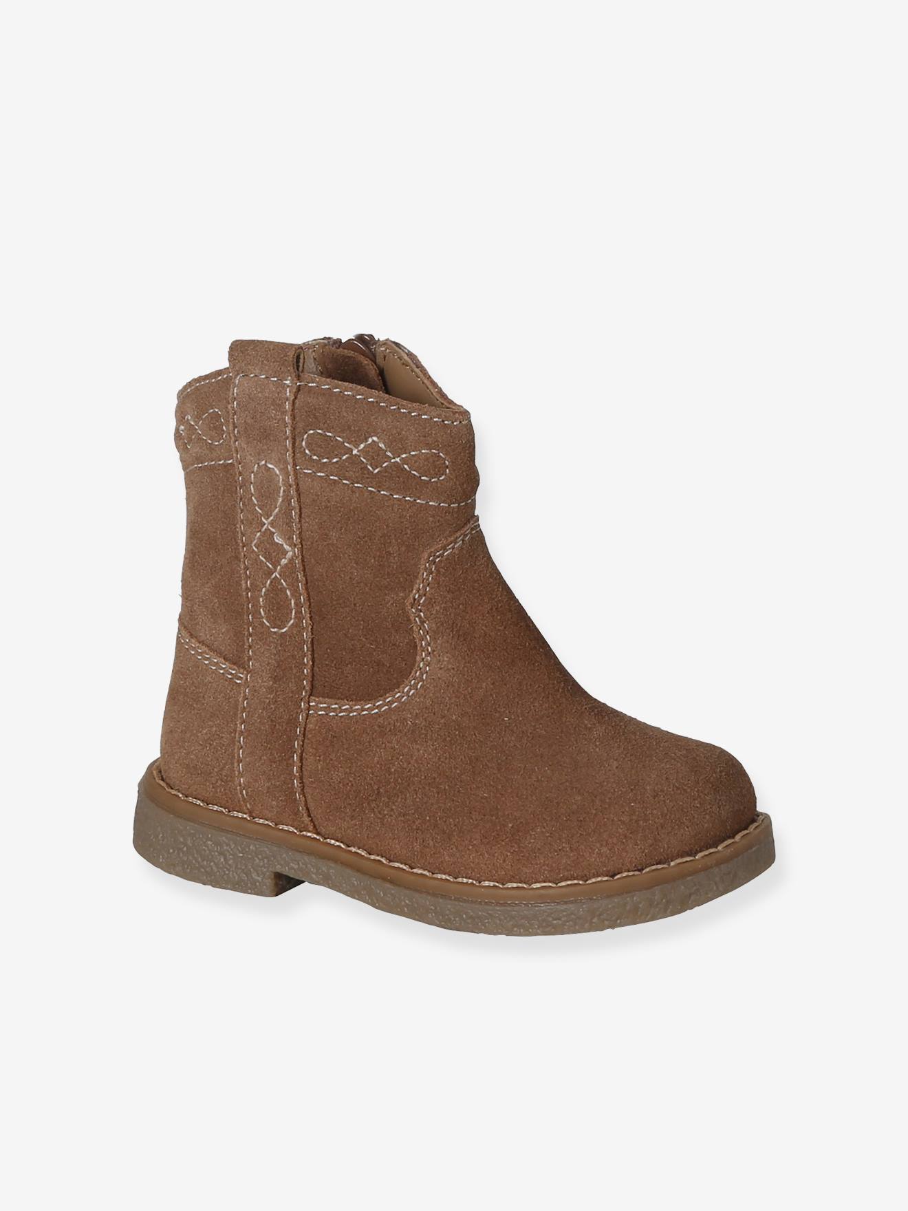 Baby eerste loopschoentjes boots bruin
