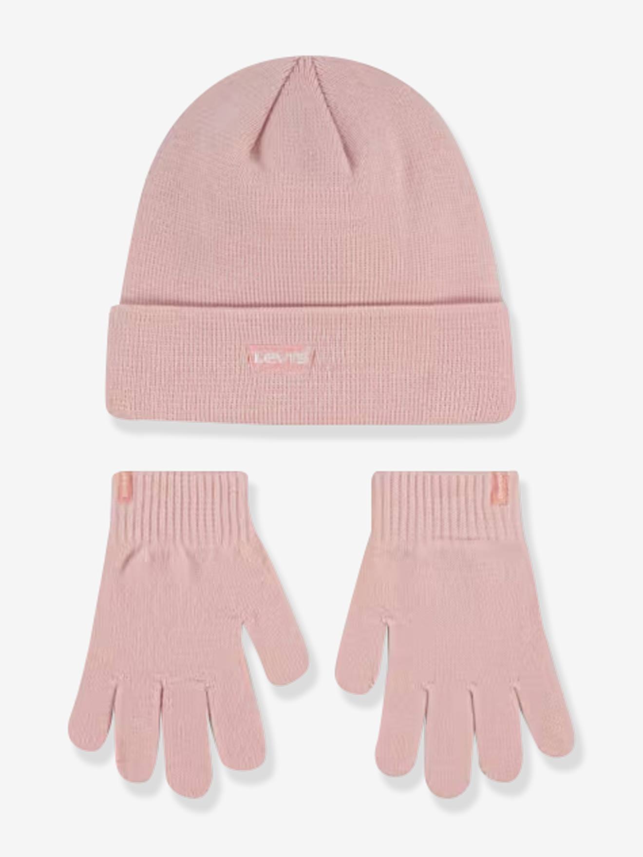 LEVI'S muts en handschoenen rozen