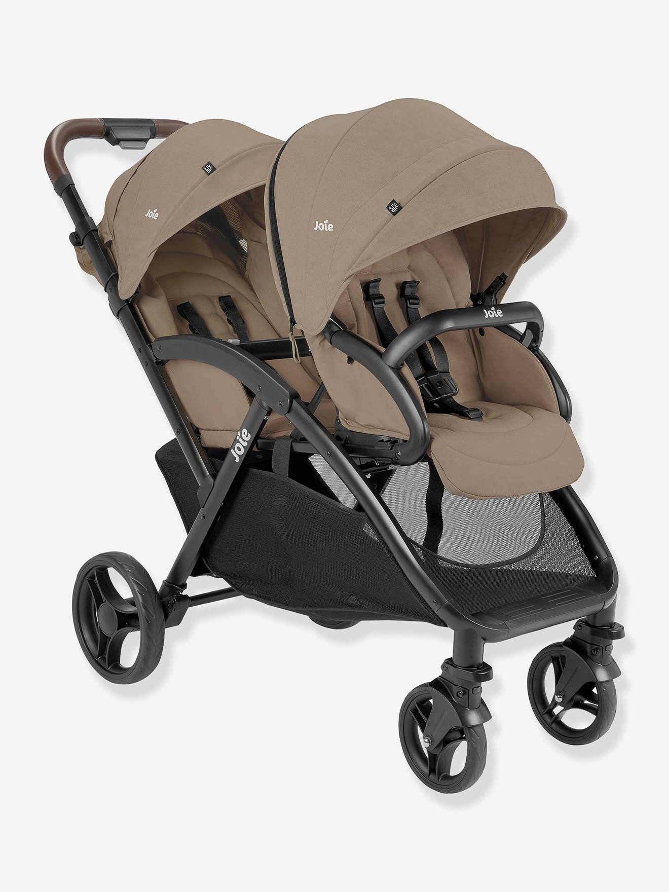 JOIE Evalite Duo dubbele wandelwagen zandbeige