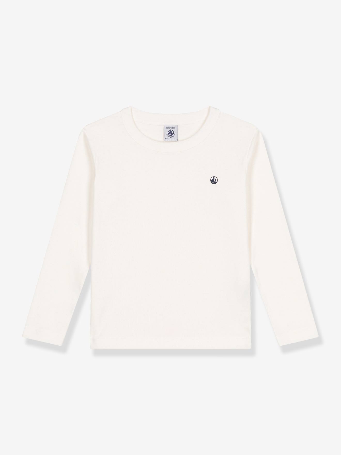 T-shirt met lange mouwen PB wit