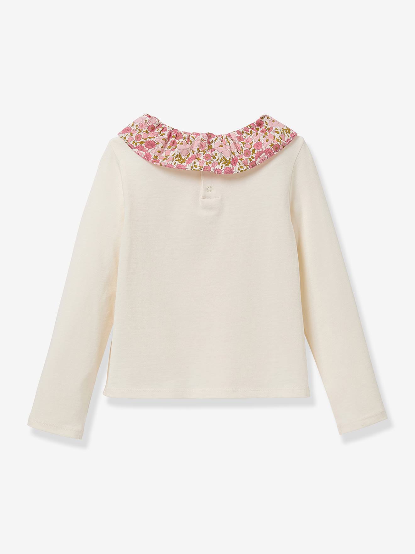 Pierrot T-shirt met lange mouwen ecru