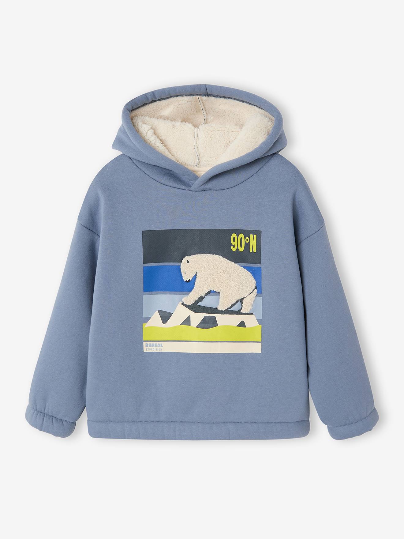 Jongenshoodie middenblauw