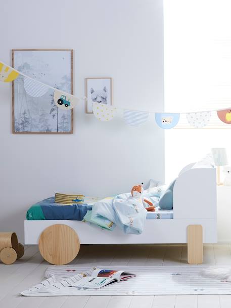 Meegroeibed LINE BOHEME Wit/hout - vertbaudet enfant 