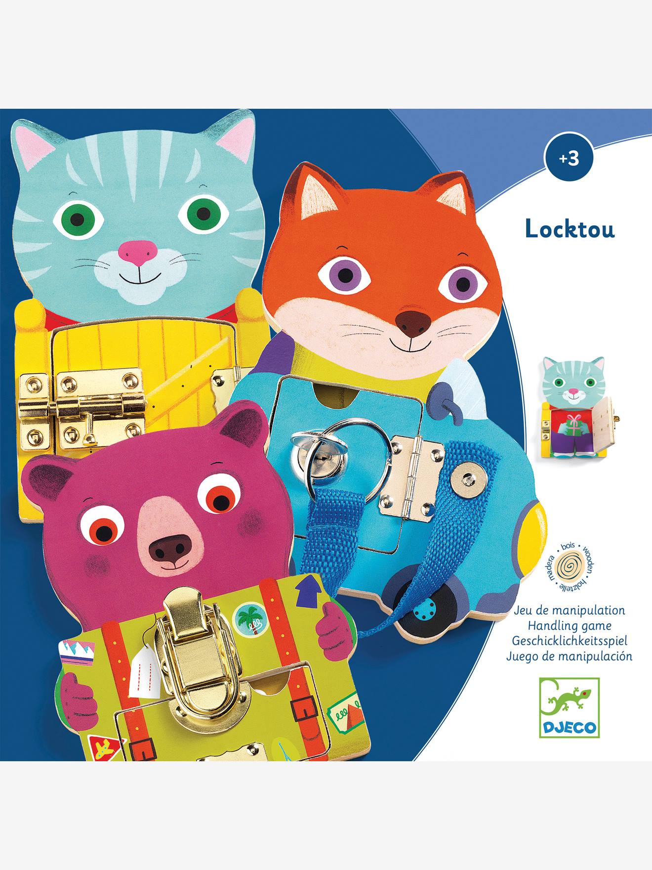 Locktou DJECO blauw