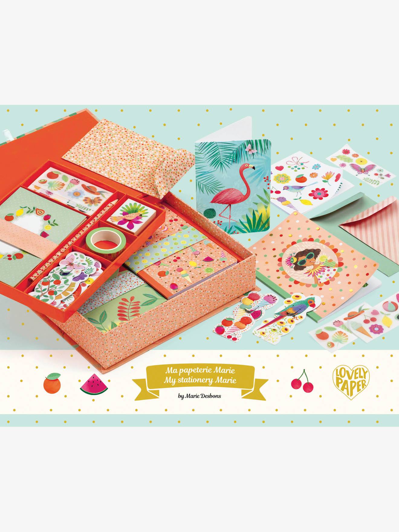 Marie DJECO briefpapierdoos oranje