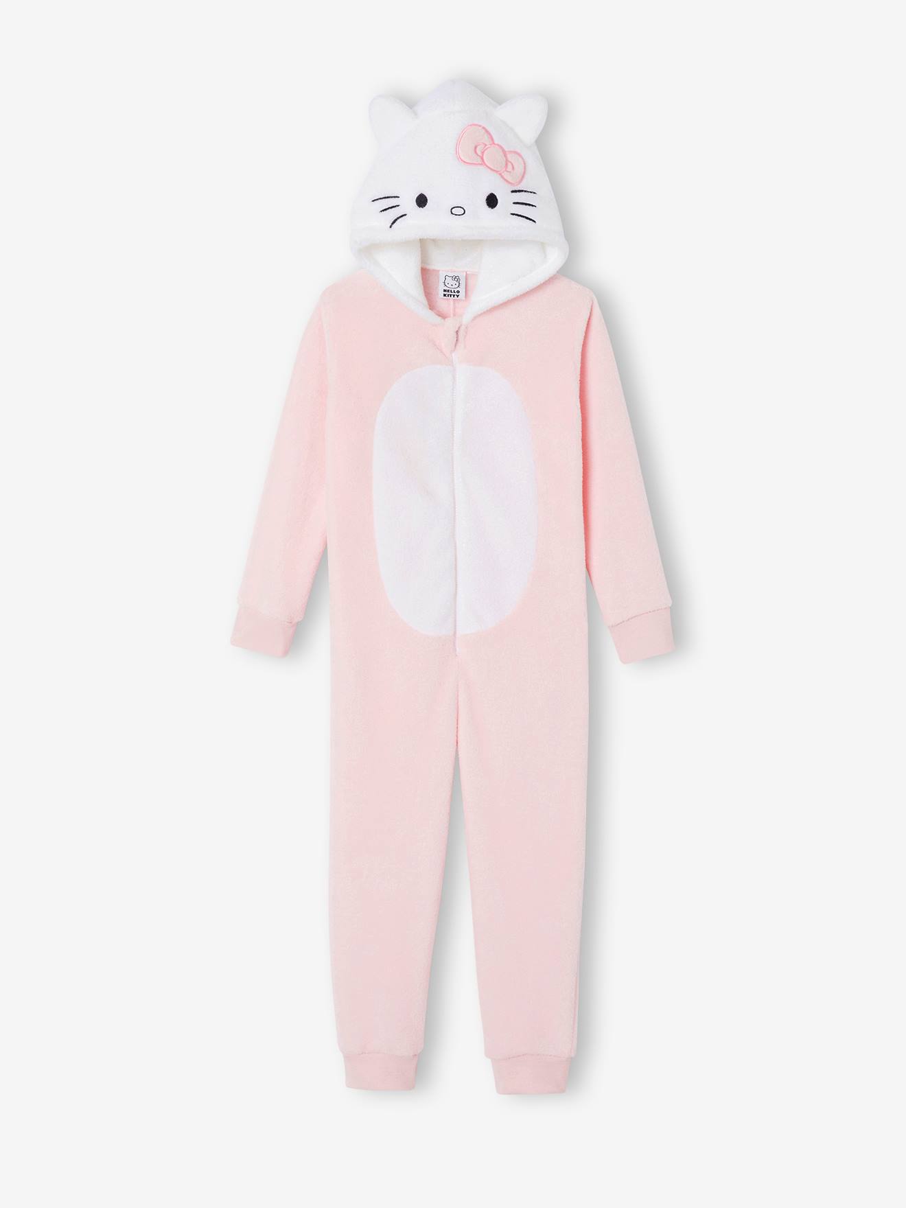 Hello Kitty pyjama onesie lichtroze