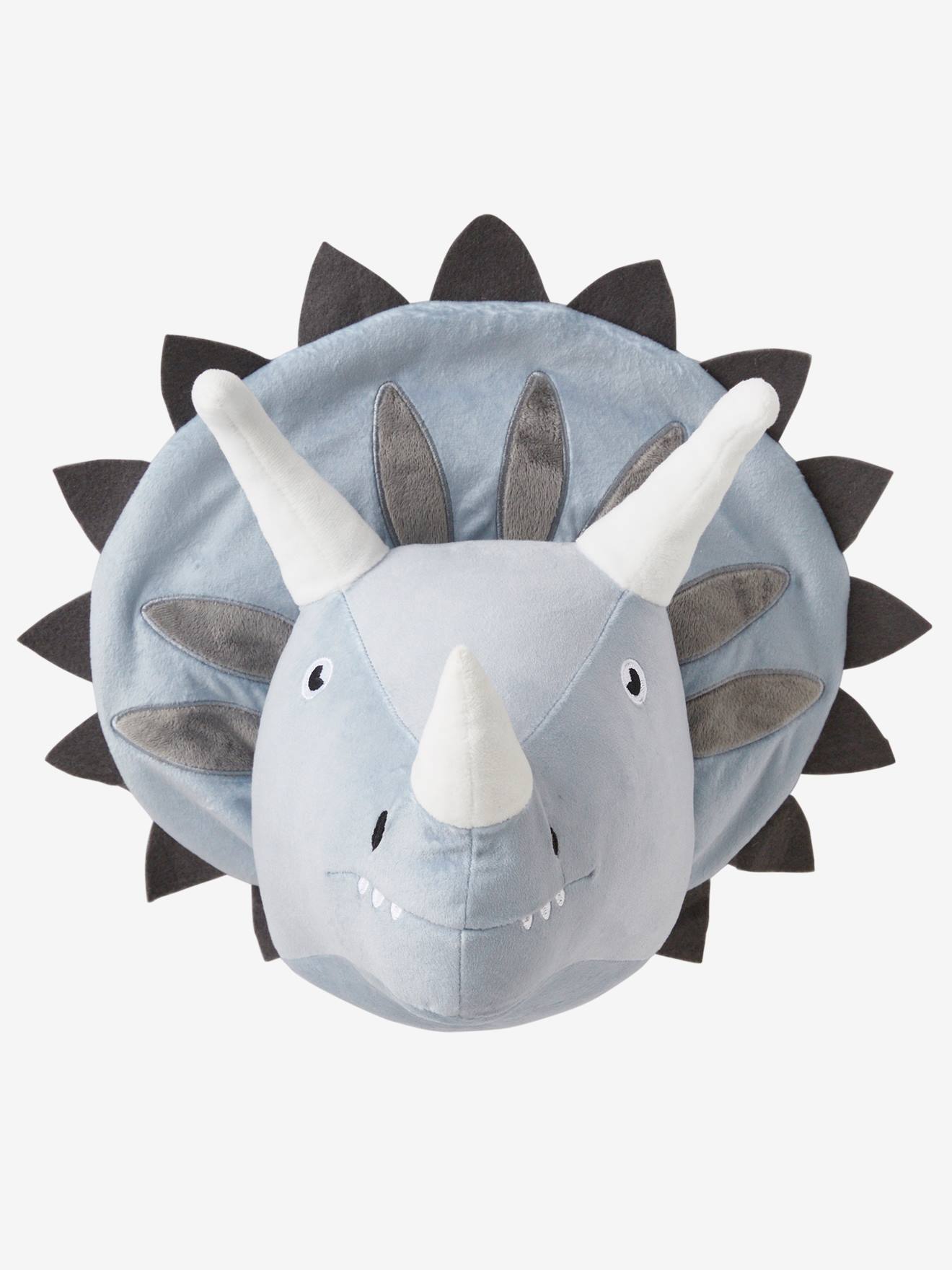 Triceratops trofee lichtgrijs