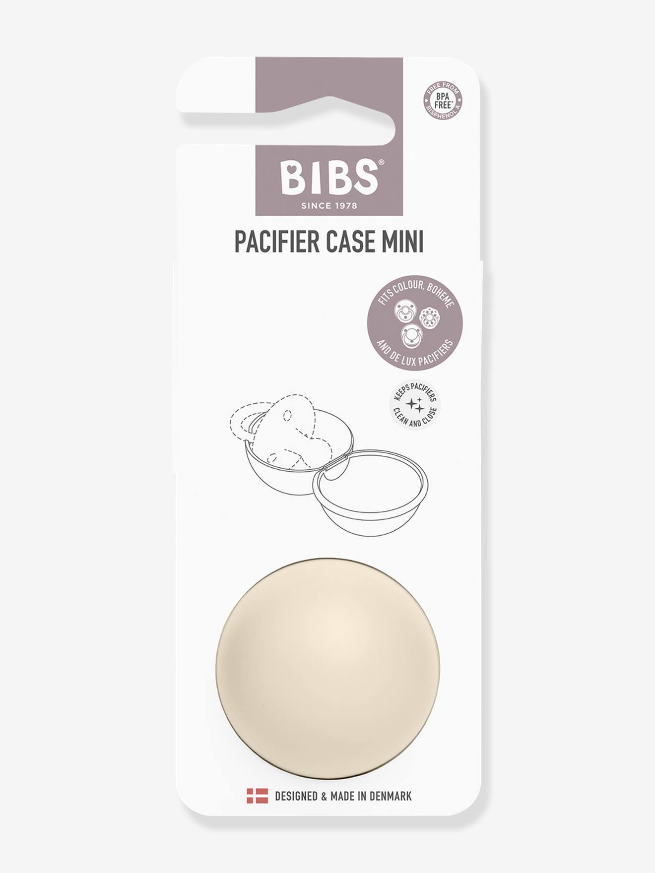 Mini speendoosje BIBS ecru