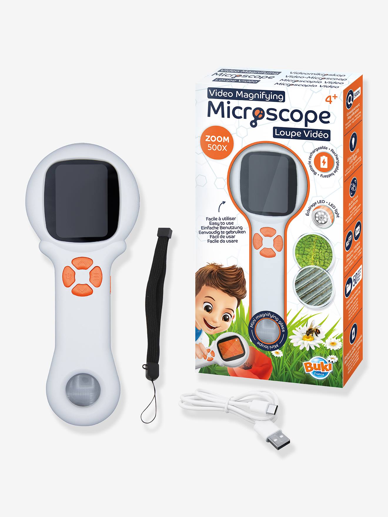 BUKI videomicroscoop meerkleurig