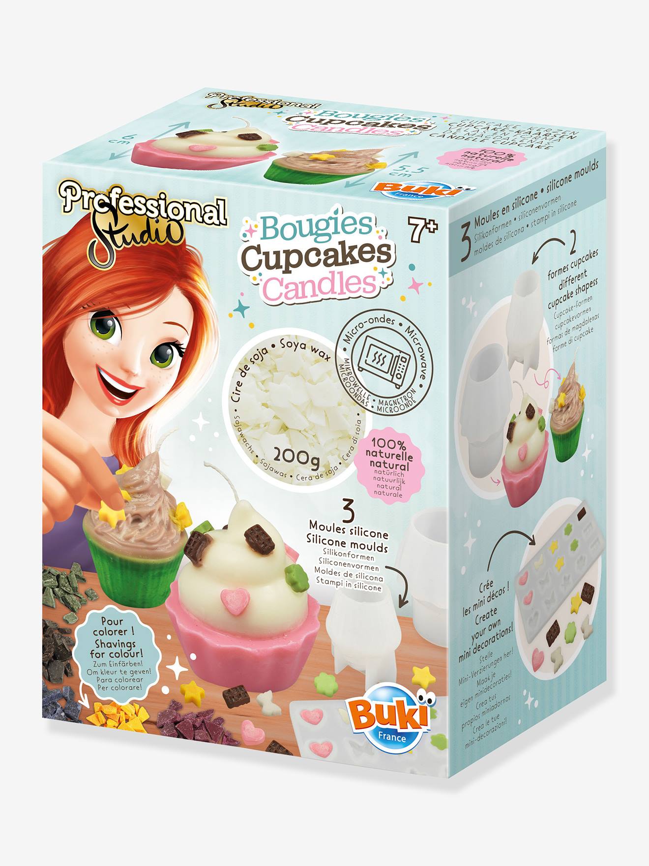 BUKI cupcakekaarsenstudio meerkleurig