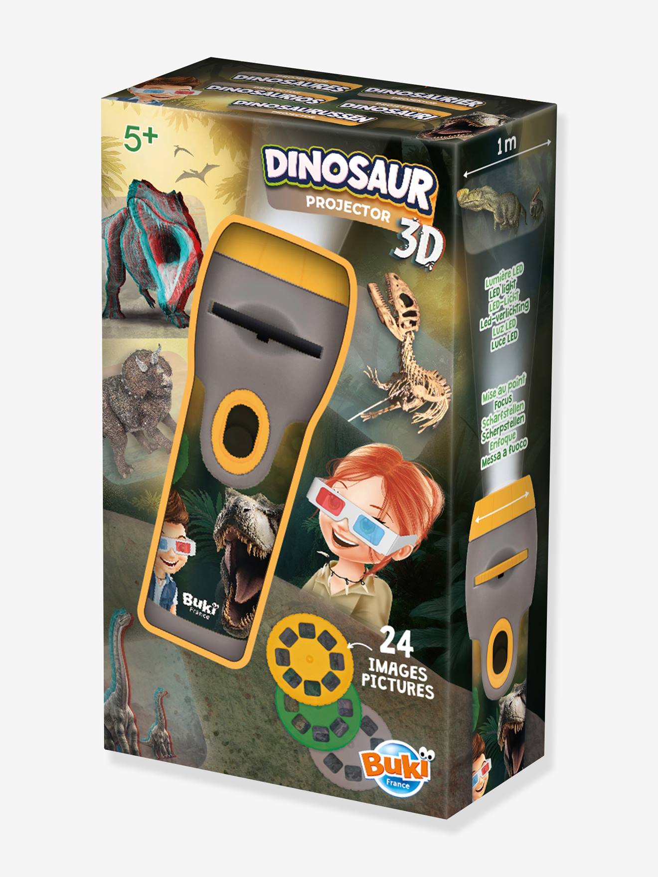 BUKI dinosaurusprojector meerkleurig
