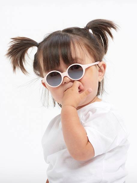 BEABA-zonnebril voor kinderen van 9 tot 24 maanden oud fluoriserend groen+fluoriserend roze+Geschubd+klaproosrood+parelblauw+snoepjesroze+zwart - vertbaudet enfant 