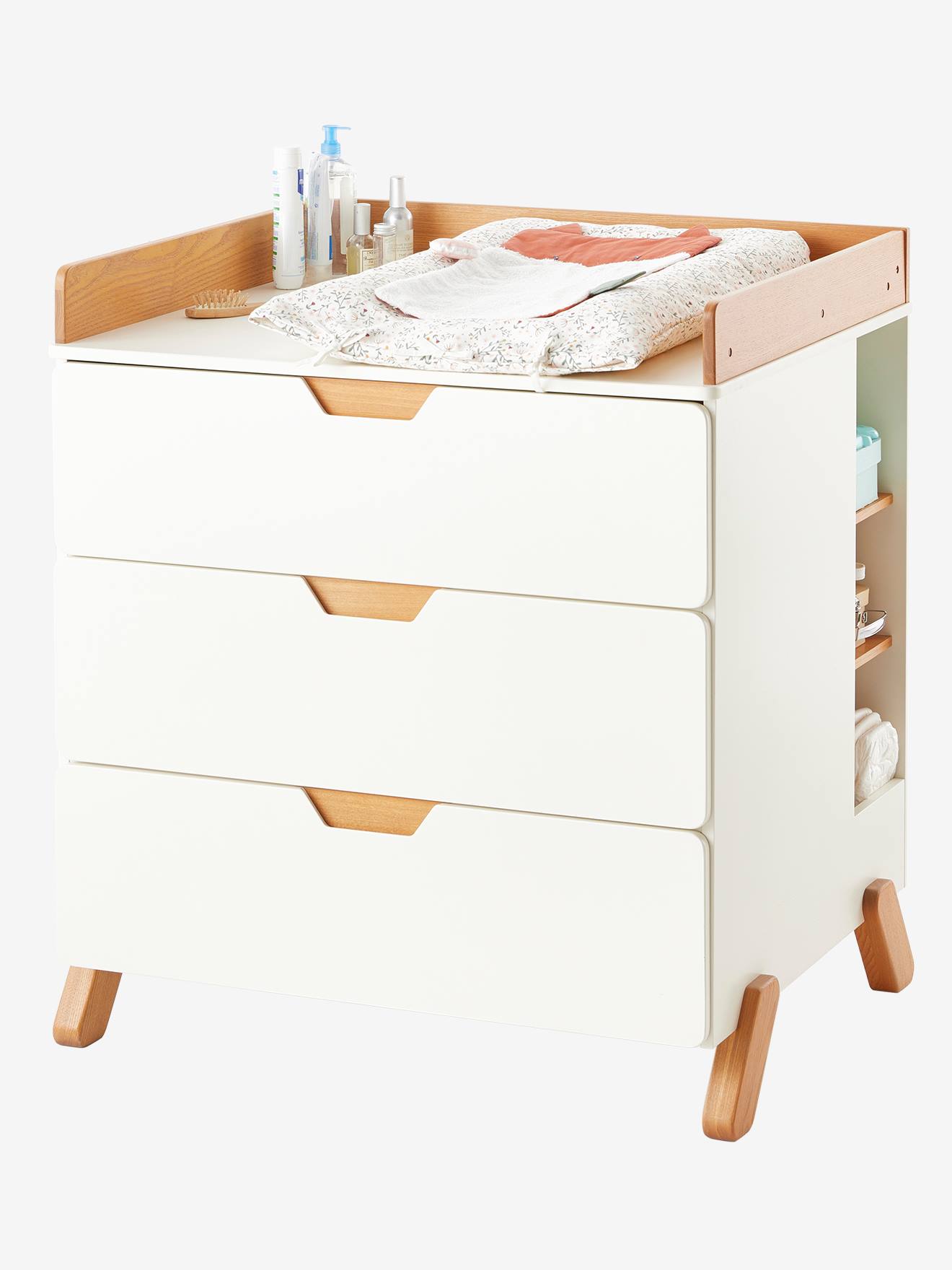 Verschoningstafel SERIE PIROUETTE wit - hout