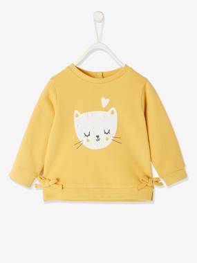 Fleece sweater in fleece met dierenmotief ambergeel kopen? Lees eerst dit