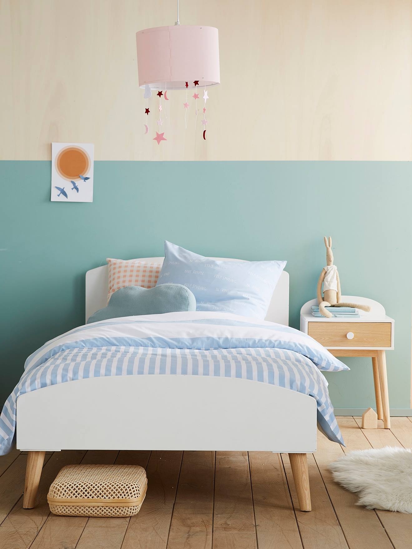 Kinderbed CONFETTI wit/hout
