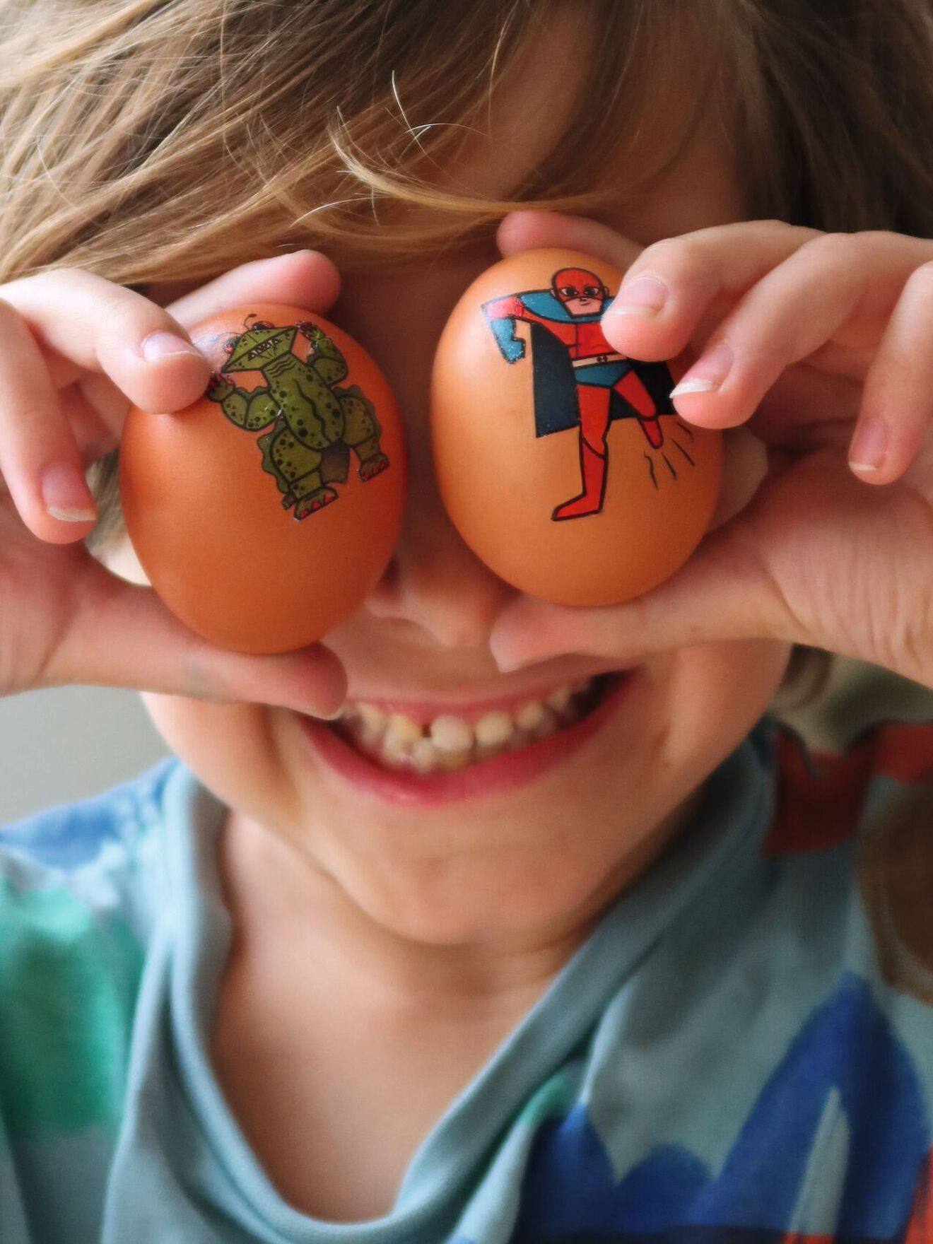 DJECO kindertattoos helden en boeven groen
