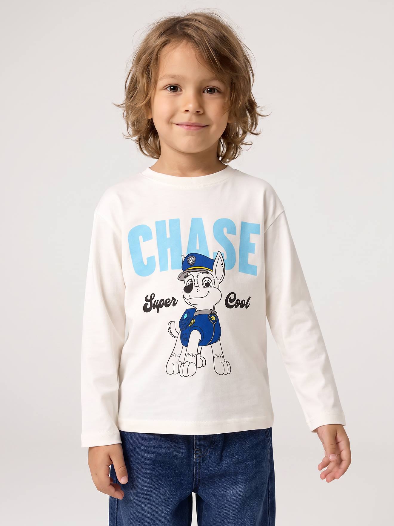 Shirt met lange mouwen PAW PATROL ecru