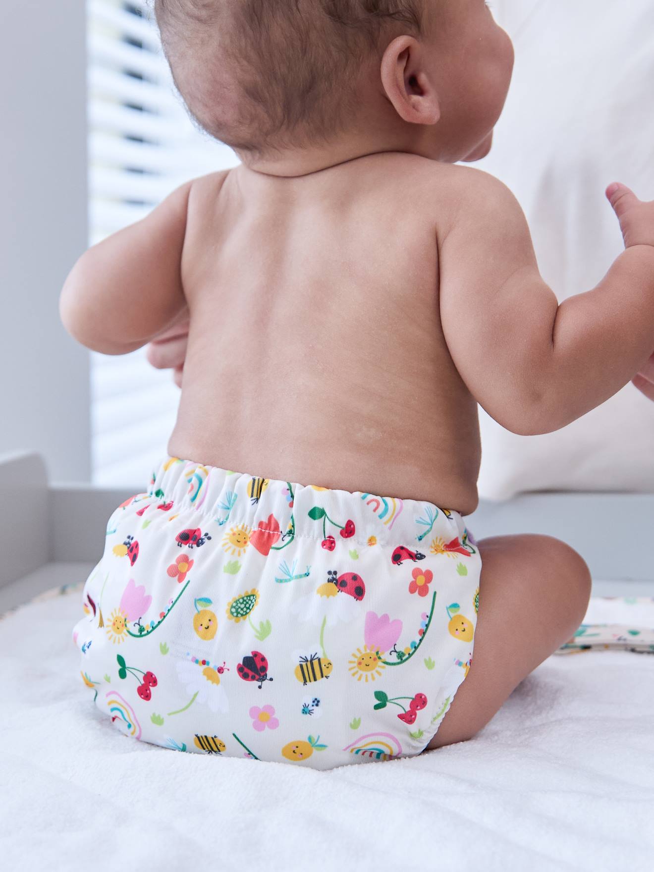 BAMBINO MIO verschoningsmat voor onderweg beige