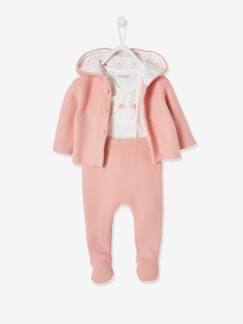 Baby-Cadeaukoffer geboorte mousse 3 items
