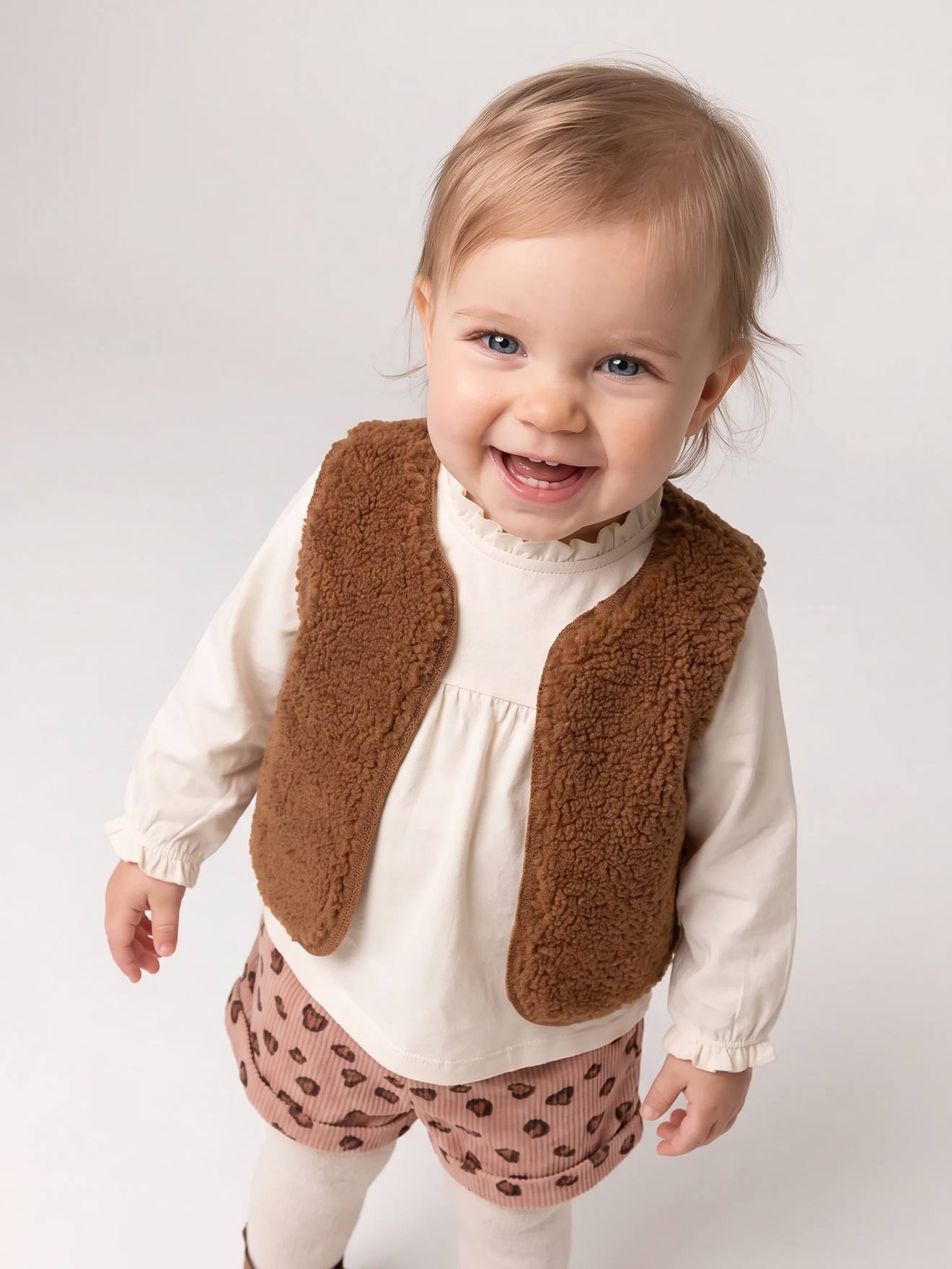 3-delige babyset voor meisjes rouge