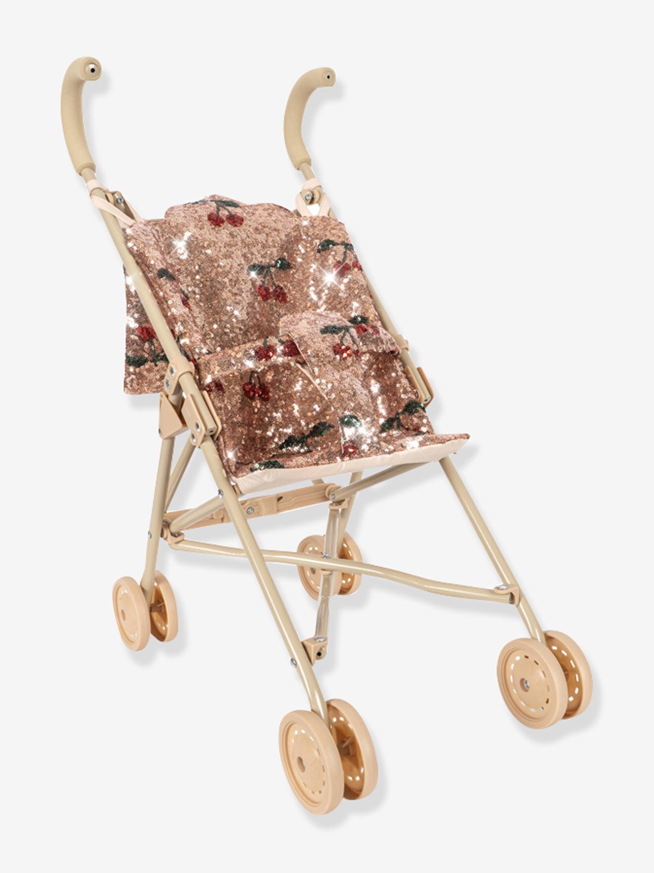 KONGES SLOJD poppen kinderwagen lichtroze.